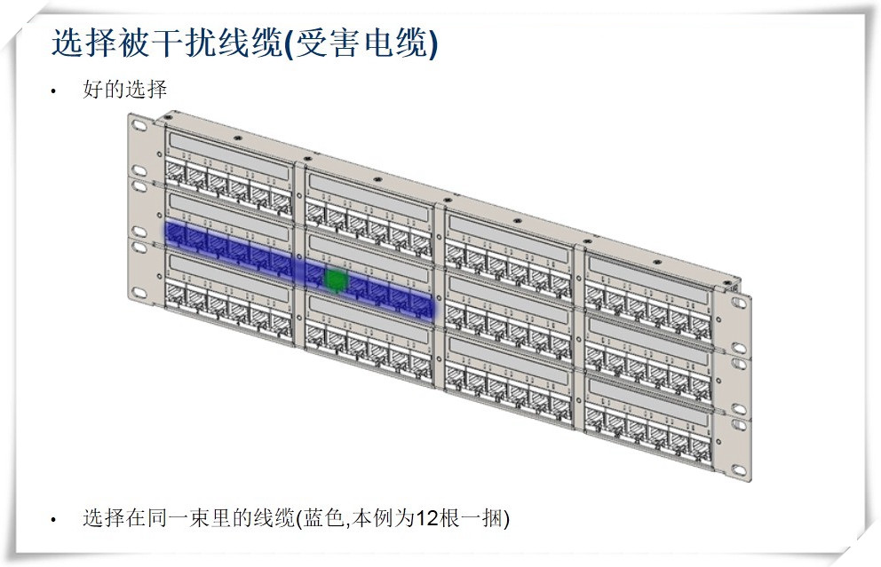 选择被干扰线缆(受害电缆)-图